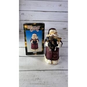 Young's Holiday Gifts Santa Claus Figurine "Peace On Earth" 2003 Christmas Decor